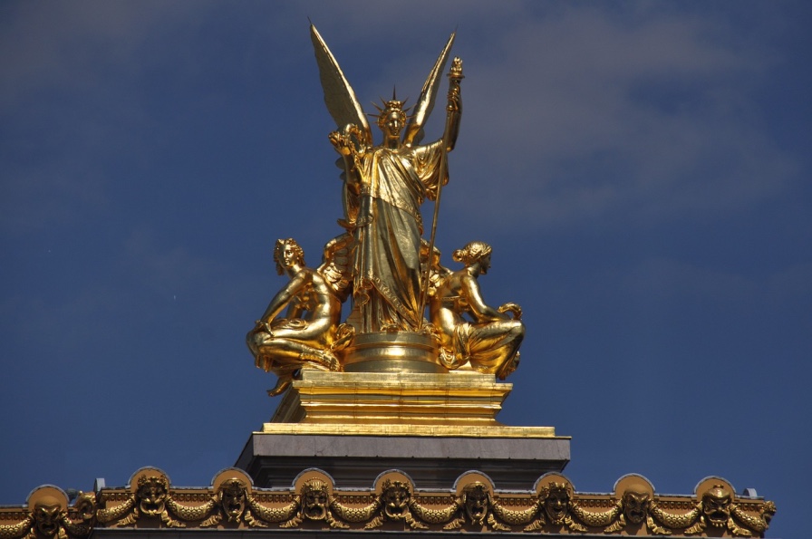 The Palais Garnier In Paris 