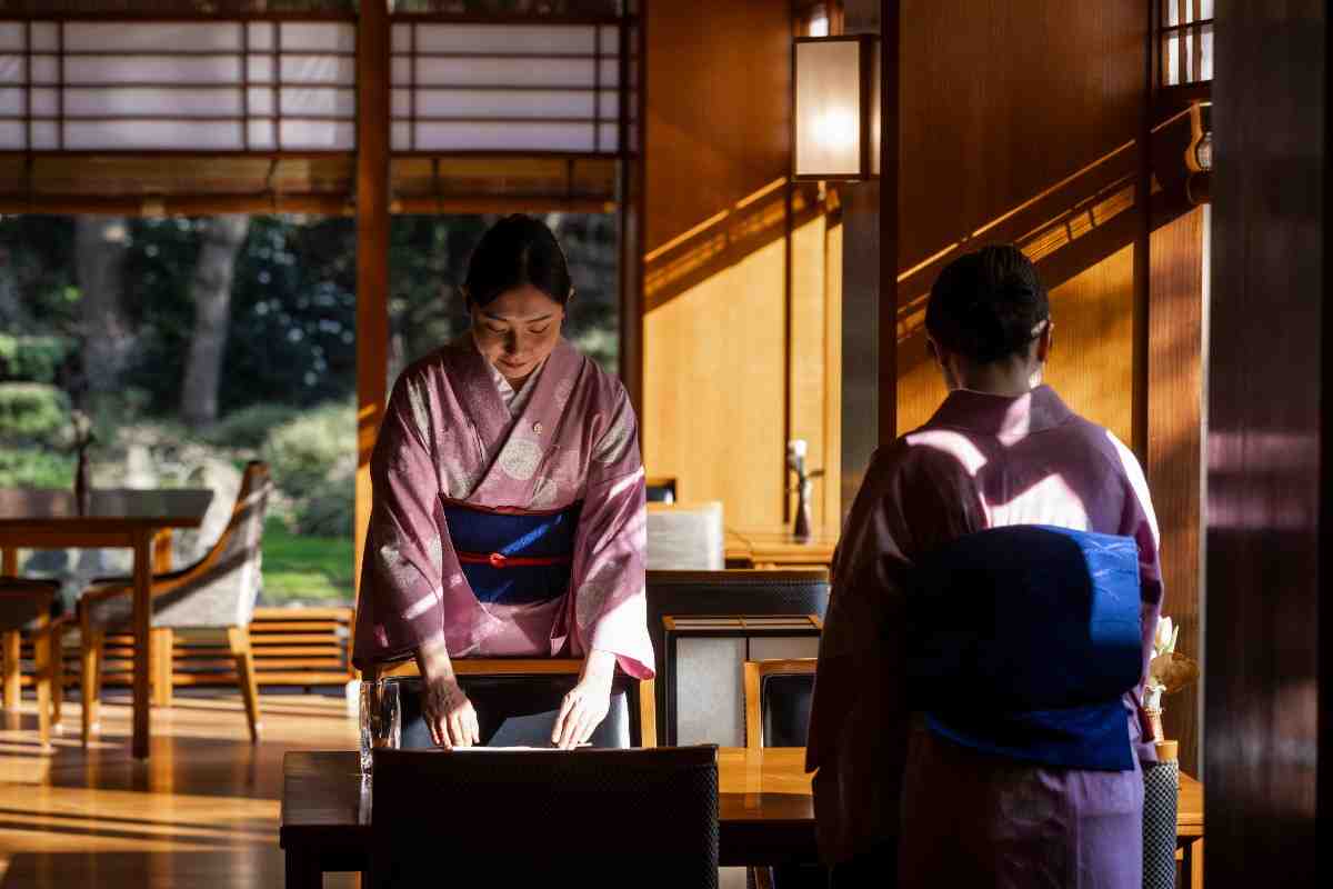 A restaurant in Hotel Okura Amsterdam